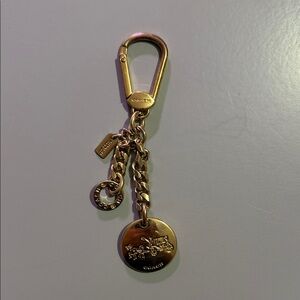 Coach Gold Key Holder